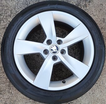 Originál sada disků Škoda Fabia III, Rapid 5x100 R16 Alore - 4