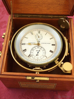 Námořní chronometr, GUB Glashütter Uhrenbetriebe Glashütte S - 4