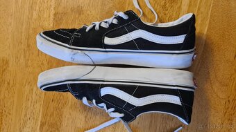 Tenisky Vans Sk8 Low black/white v.41 Skončeno - 4