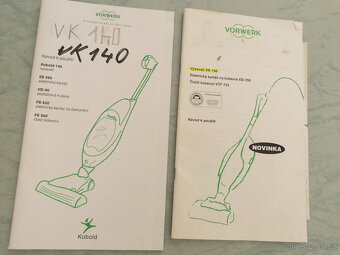 Vysavače Vorwerk VK130 a VK140 - 4