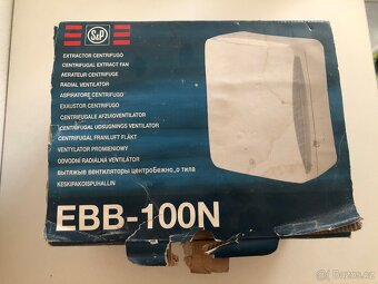Radiální ventilátor Soler & Palau EBB 100N - 4