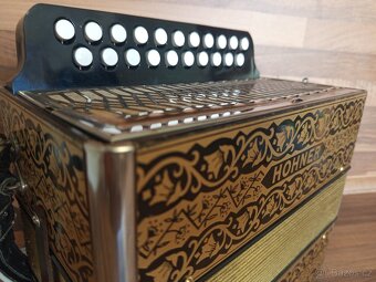 Heligonka (harmonika,akordeon) Hohner - 4