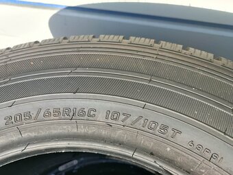503. Nejeté 4x zimní pneu 205/65/16C Falken - 4