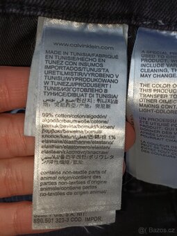 Nové pánské džíny Calvin Klein, vel. 33 - 4