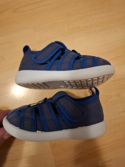 Sandále sandálky bačkůrky papučky Slobby modré velikost 21 - 4