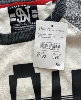 Svetr Skate Nation C&A vel. 170/176 nový - 4