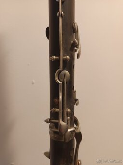 Krásný starý velký klarinet - 4