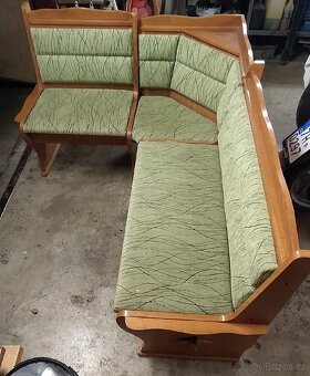 Rohová sedačka, křeslo, kuchyňská, pohovka - 4