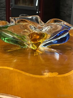 Obrovský popelník hutné sklo - 4