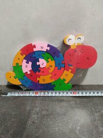 Dřevěné puzzle - 4