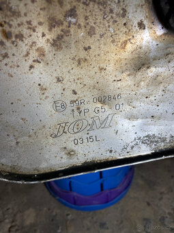 Tlumič výfuku Golf IV hatchback - 4