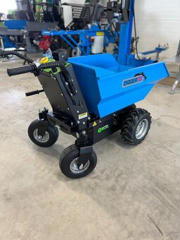 dumper, minidumper, elektrické kolečko, vyvážeč - 4
