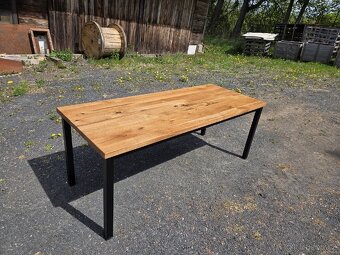Dubový stůl 80x200cm - 4
