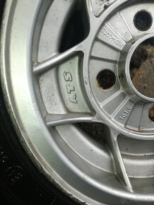 Alu kola ATS na Mini včetně pneu - 4