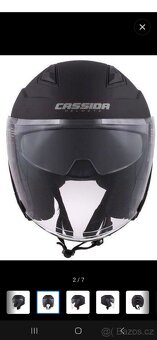 Helma na motorku CASSIDA XL - 4
