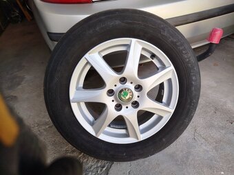 Prodám alu kola Dezent 15" 5x112 - 4