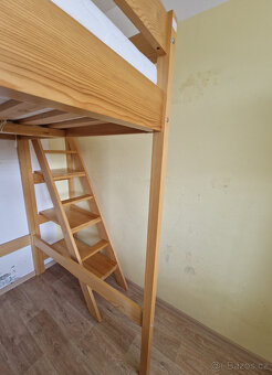 Postel 180x140 dvoulůžko s matrací - 4