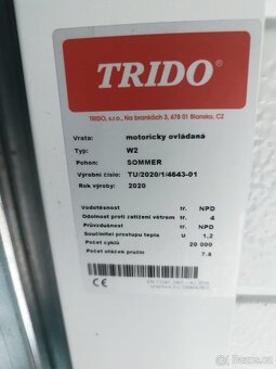 Sekční vrata Trido s pohonem - 4