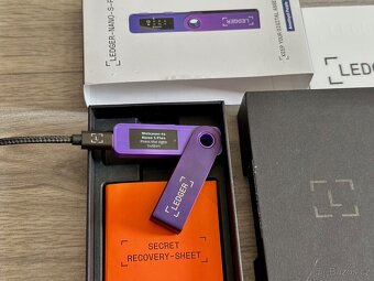 Ledger Nano S Plus peněženka crypto Hardware wallet purple - 4