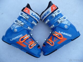 252. Detske lyže HEAD - 117 cm + boty LANGE 35 eu - SET - 4