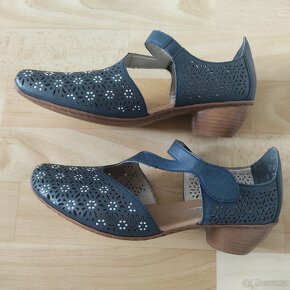 NOVÉ Kožené boty Rieker vel. 38 - 4