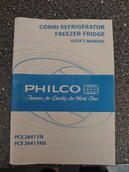 Lednice s mrazákem Philco PCS2641 FNX - ZÁRUKA 10 MĚSÍCŮ - 4