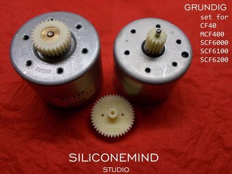Sada ozub.kol pro GRUNDIG MCF400, CF40, SCF6000, SCF6100 [+] - 4