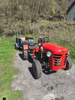 Malotraktor domácí výroby - 4