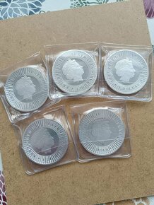 1oz 31,1g čistého stříbra mince Kangaroo 2018 - 4