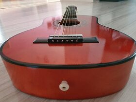 Dětská akustická kytara-hnědá 78cm, cena: 950kč - 4