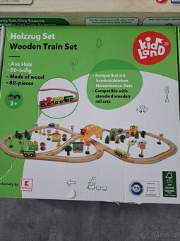 Set dřevěných kolejí - 4