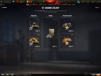 World of Tanks účet 40.000bonů SLEVA - 4
