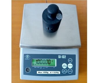 Kalibrované a ocejchované váhy od 0,1g do 80 kg - 4