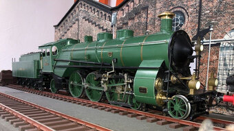 Živá pára, Livesteam, Gauge 1, Wilag, švýcarský ruční model - 4