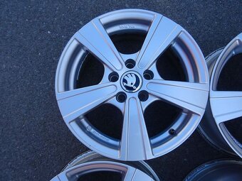 Alu disky na Škoda, VW, 15", 5x100, ET 29, šíře 6J - 4