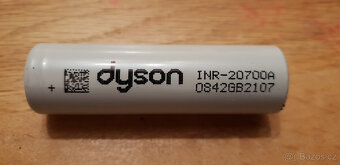 Akumulátory li-ion Dyson INR-20700A (35A) měřené (2.4Ah) - 4