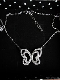 Stříbrný náhrdelník Motýl - 4
