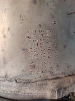 DPF filtr 1.6 TDi č. 04L131723 DA VW Škoda Seat - 4