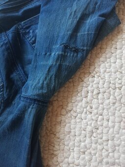 Prodám džínové rajtky HKM Pro Team vel. 176 - 4