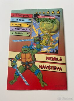 Staré komiksy Želvy Ninja 9,10 - 1992 - 4