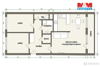 Pronájem bytu 3+kk, 68 m², Praha 4, s lodžií - 4