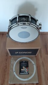 Prodám snare Sonor Signature serie, Gavin Harrison 14"x5,25" - 4