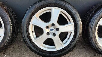 4x Ford RONAL 6.50Jx17H2 ET 52.5 včetně obutí - 4
