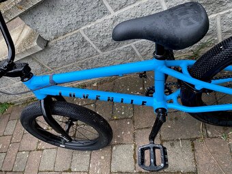 BMX Cult JUVENILE 18 Cavalry Blue/Black 18 TT - 4