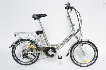 Skládací Elektrokolo Spirit JOY stříbrné 13Ah - 4