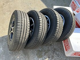 alukola original disky Fiat Ducato Michelin 225/75 r16 nové - 4
