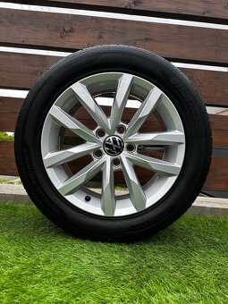 Alu kola 5x112 r16 s letním pneu (sep55) - 4