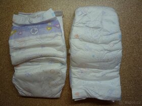 Dětské plenky vel. 5 a 4+, Huggies a Bella Happy - 4