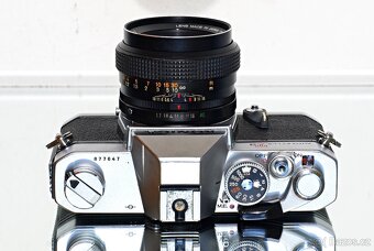 Konica Autoreflex T3 + Hexanon 1,7/50 SERVISOVÁNO - 4