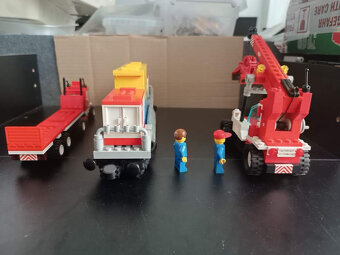 LEGO Train 9V 4549 Container Double Stack +návod - 4